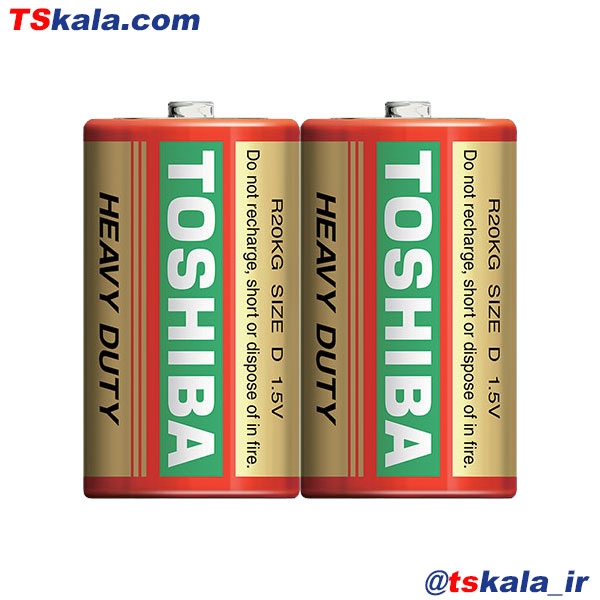 باتری سایز بزرگ توشیبا TOSHIBA R20KG.D HEAVY DUTY Battery 2x