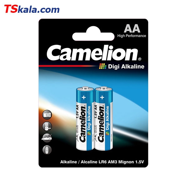 باتری قلمی کملیون Camelion AA Digi Alkaline Battery 2x