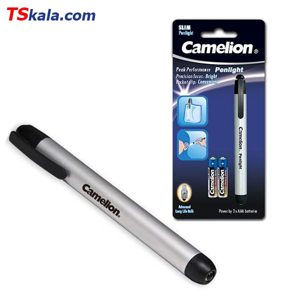 پن لایت پزشکی کملیون Camelion DL2AAAS Aluminium Penlight