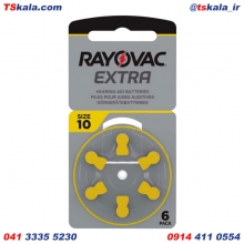 RAYOVAC ZA10-PR70 Hearing Aid Batteries 6x