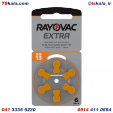 Rayovac ZA13-PR48 Extra Advanced Hearin Aid Battery 6x