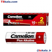 باتری قلمی کملیون Camelion AA Plus Alkaline Battery Battery 12x