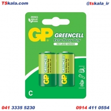 GP C-R14P 2x GREENCELL Carbon Zinc Battery