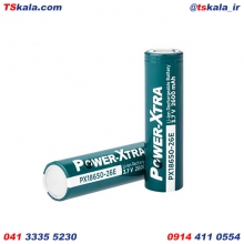 باتری PX18650-26E شارژی لیتیوم پاور اکسترا 2600mAh بسته 1 عددی