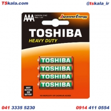 TOSHIBA AAA HEAVY DUTY ZINC Battery R03KG 4x
