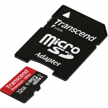 میکرو اس دی کارت Transcend micro SDHC Card UHS-I U1 C10 - 32GB