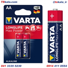باتری قلمی وارتا VARTA AA LONGLIFE MAX POWER Alkaline Battery 2x