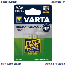 VARTA AAA 1000mAh Ni-MH Rechargeable Battery 2x