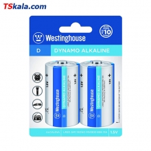 باتری سایز بزرگ Westinghouse D DYNAMO Alkaline Battery 2x