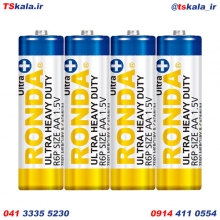 باتری قلمی روندا اولترا هوی دیوتی R6P بسته ۴ عددی